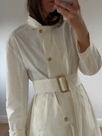 Cream Trench Coat