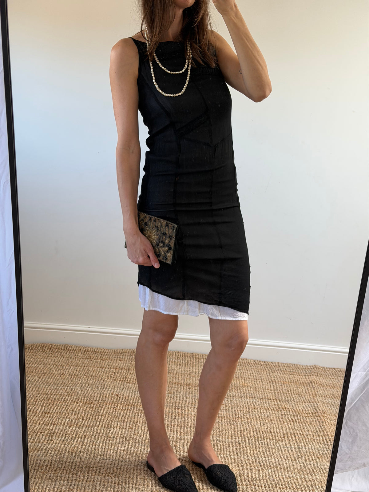 Viscose Black Dress