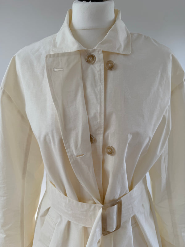 Cream Trench Coat