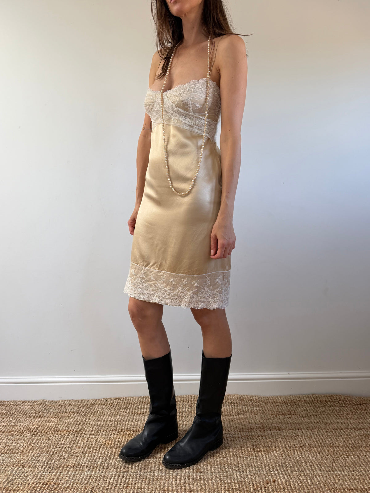 Hugo Boss Silk Lace Dress