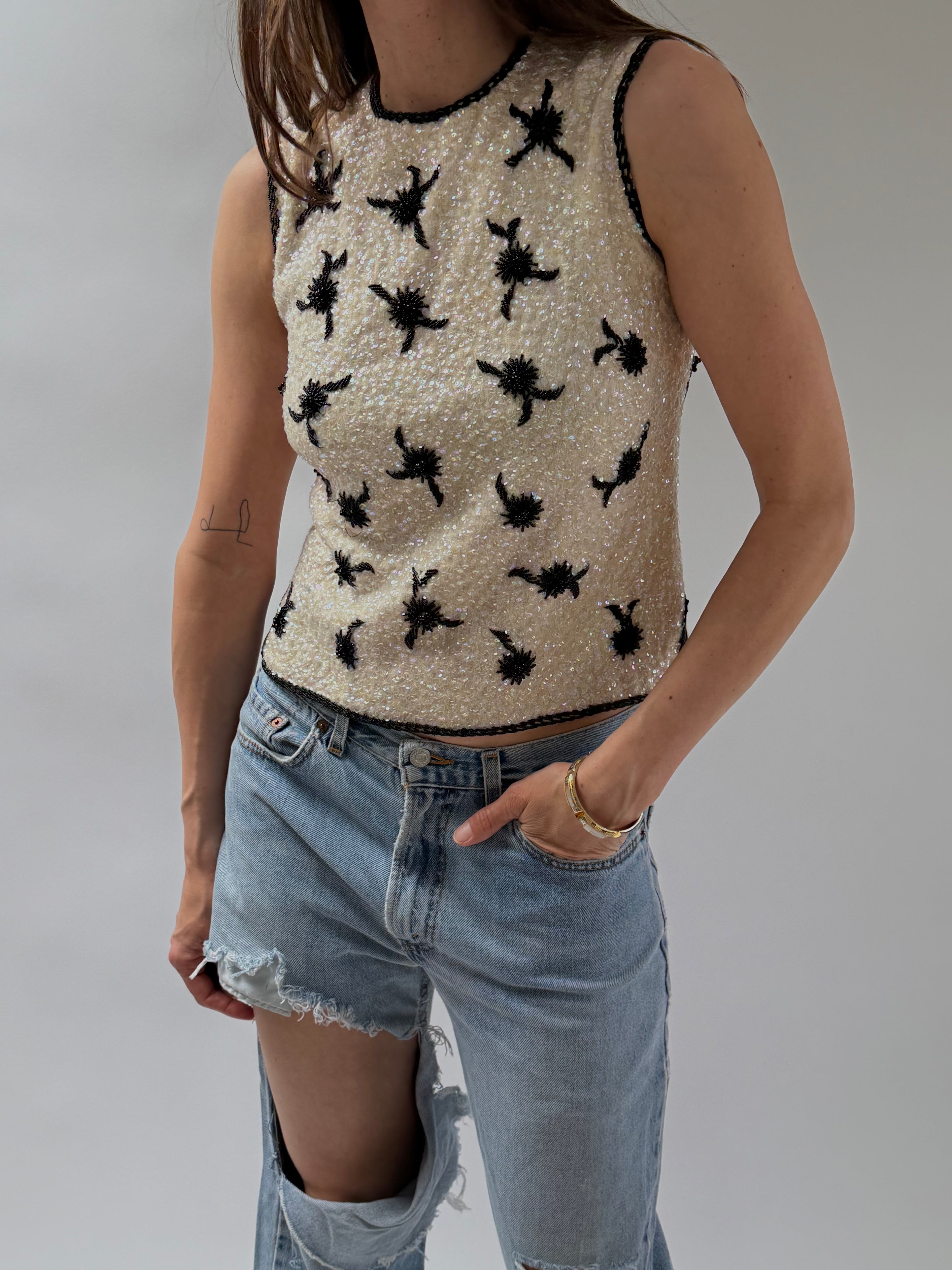 1960s Sequin Top