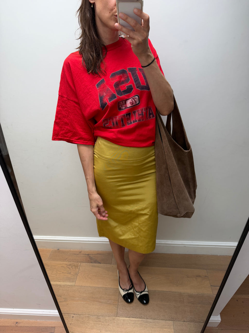 Reiss Cotton Skirt