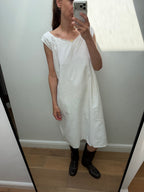 Antique white cotton nightgown