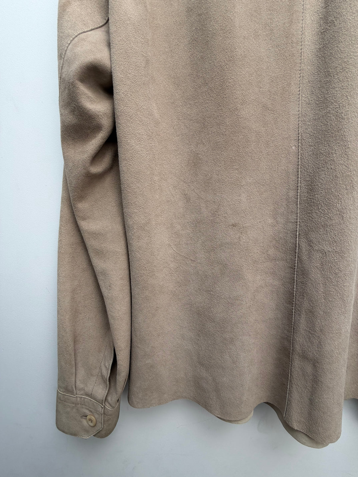 Prada Suede Leather Shirt