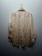 Floral Jacquard Blouse
