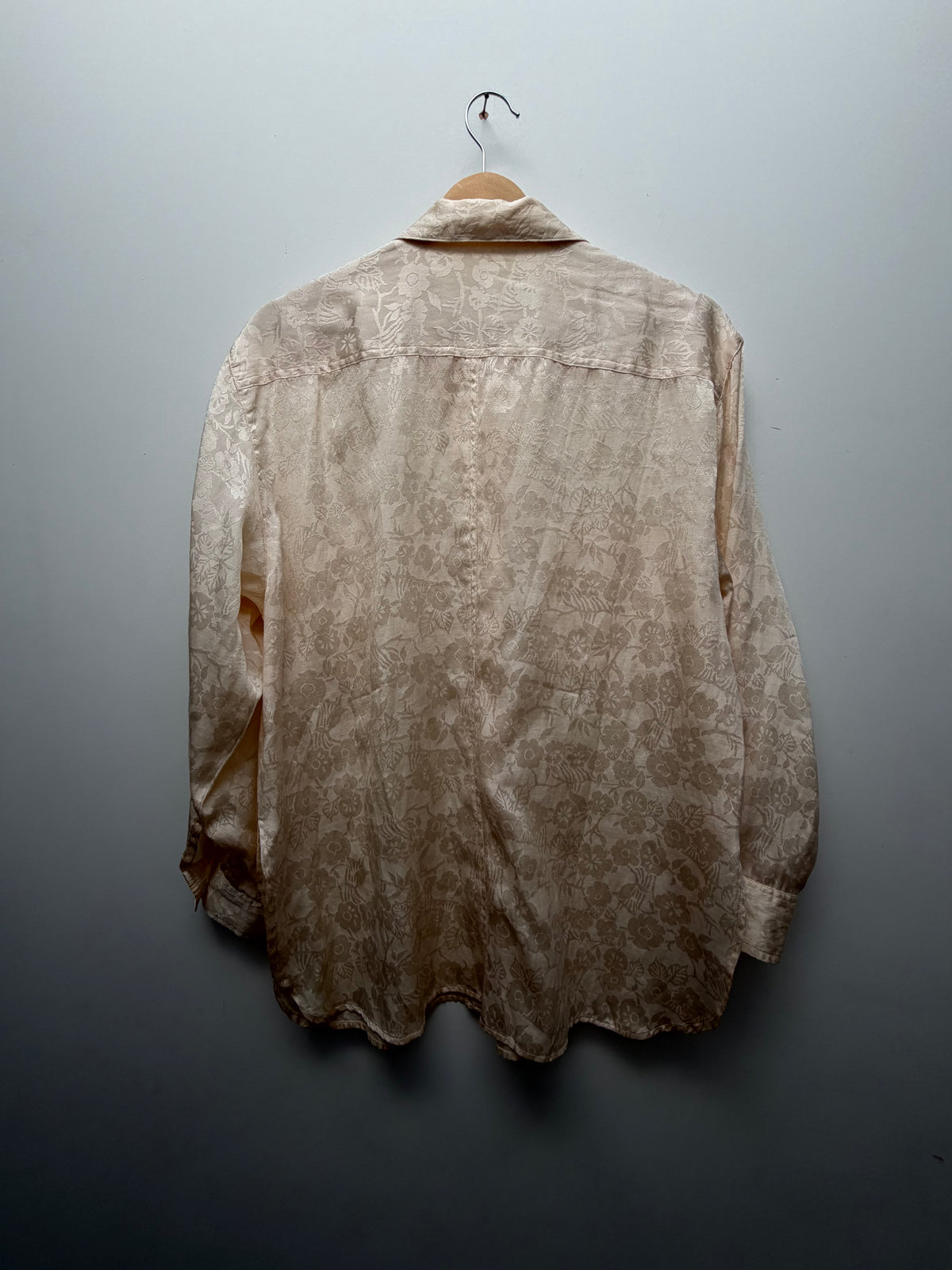 Floral Jacquard Blouse
