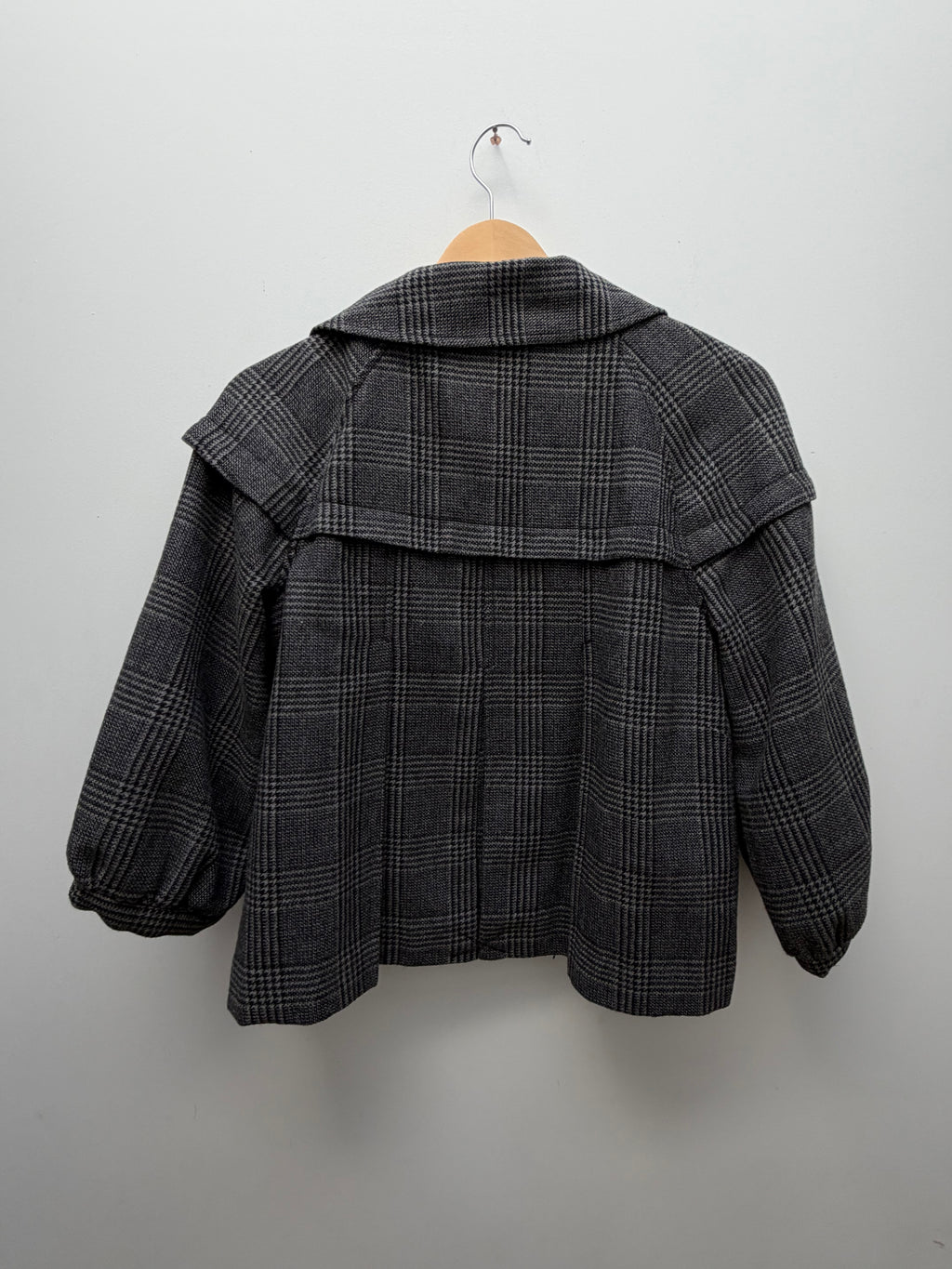 DKNY Wool Cropped Coat