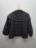 DKNY Wool Cropped Coat