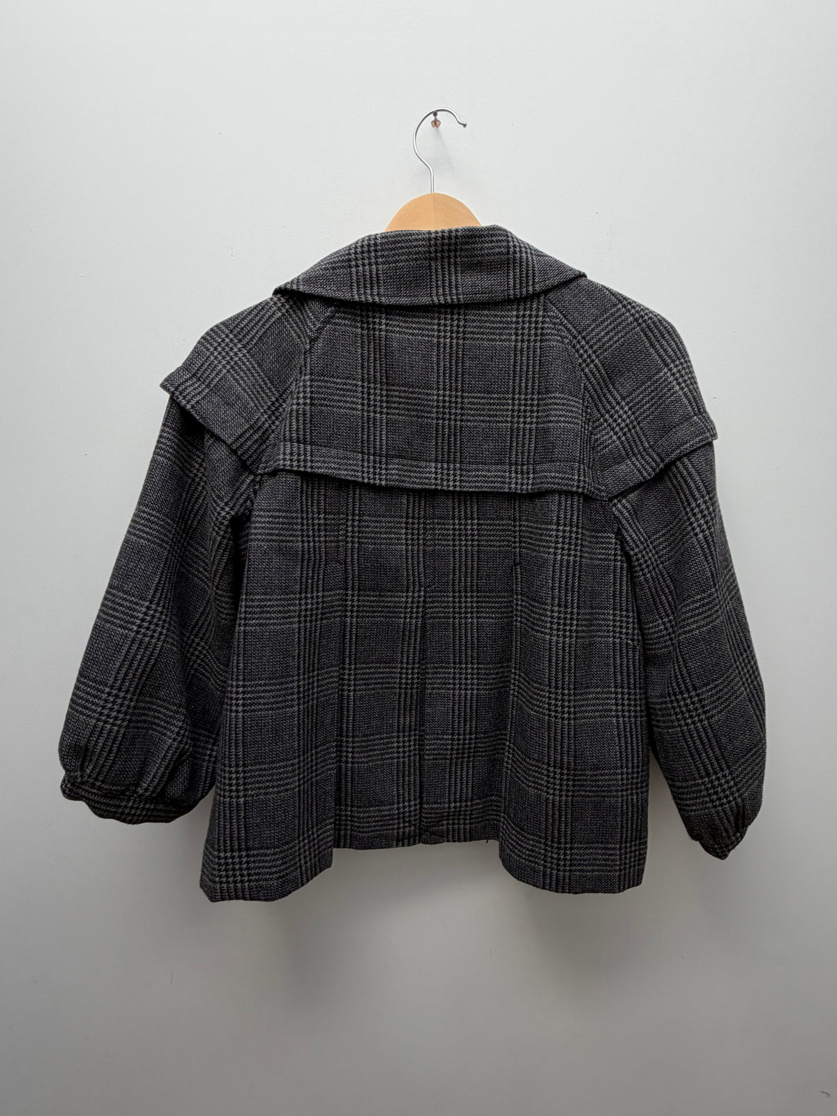 DKNY Wool Cropped Coat