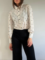 Louis Féraud Polka Blouse