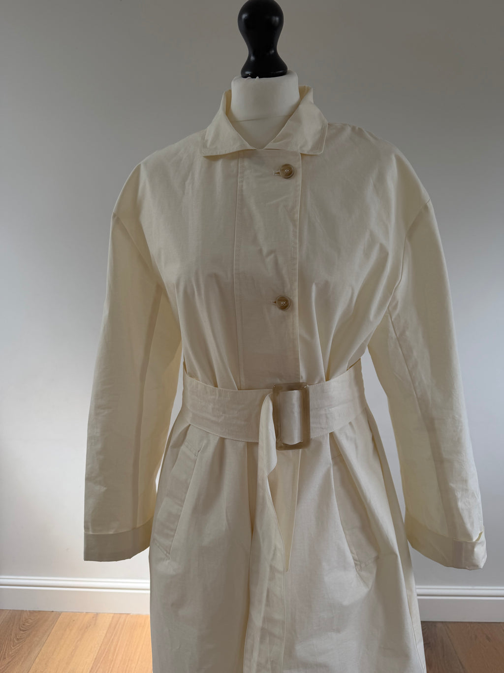 Cream Trench Coat