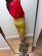 Reiss Cotton Skirt