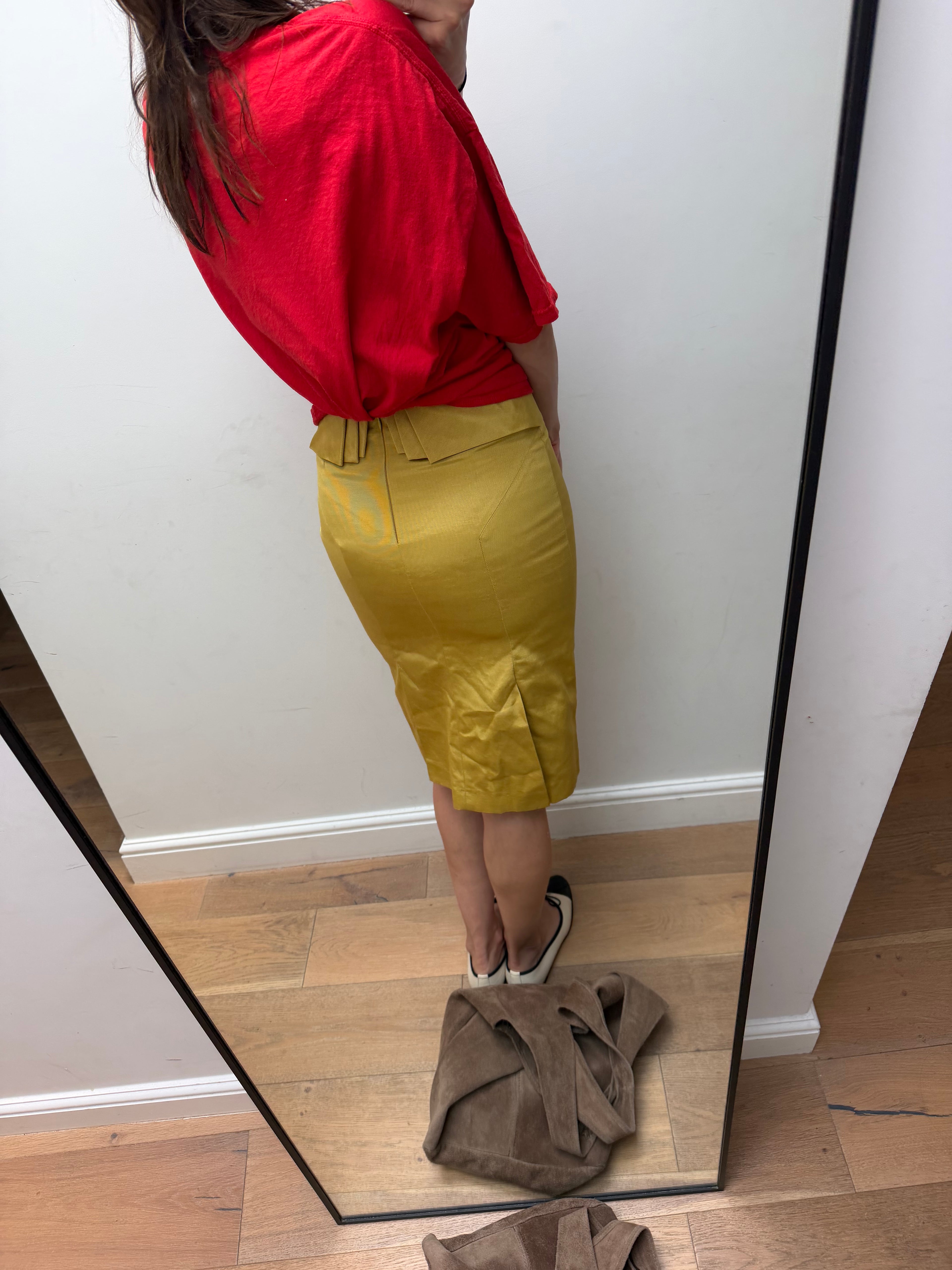 Reiss Cotton Skirt