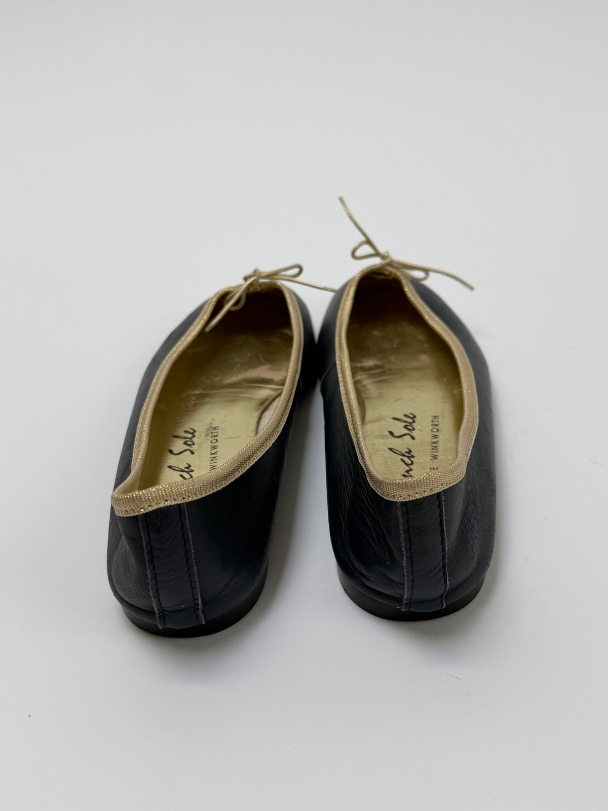 Leather Flat Ballerina