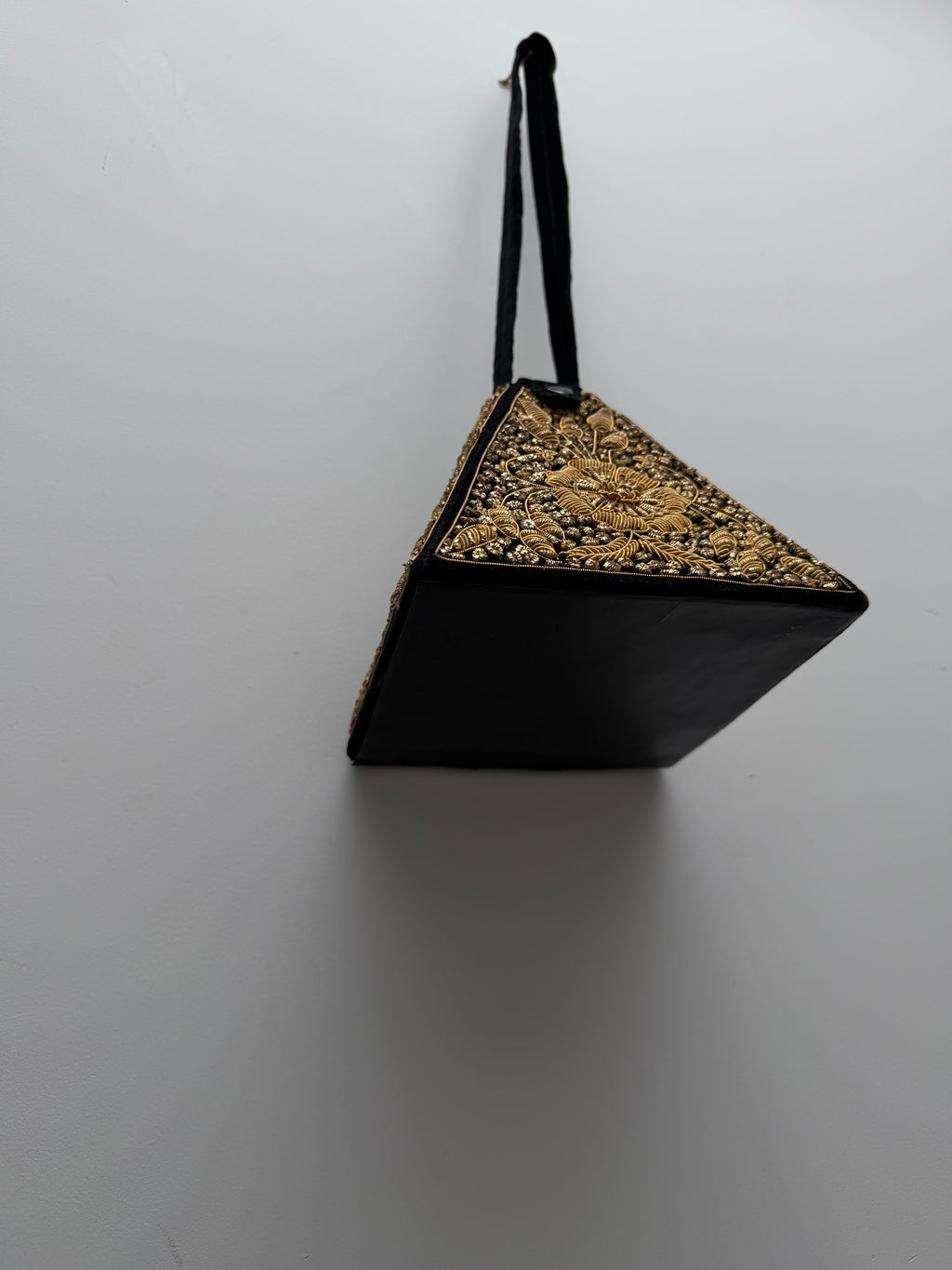 Embroidered Wrist Bag