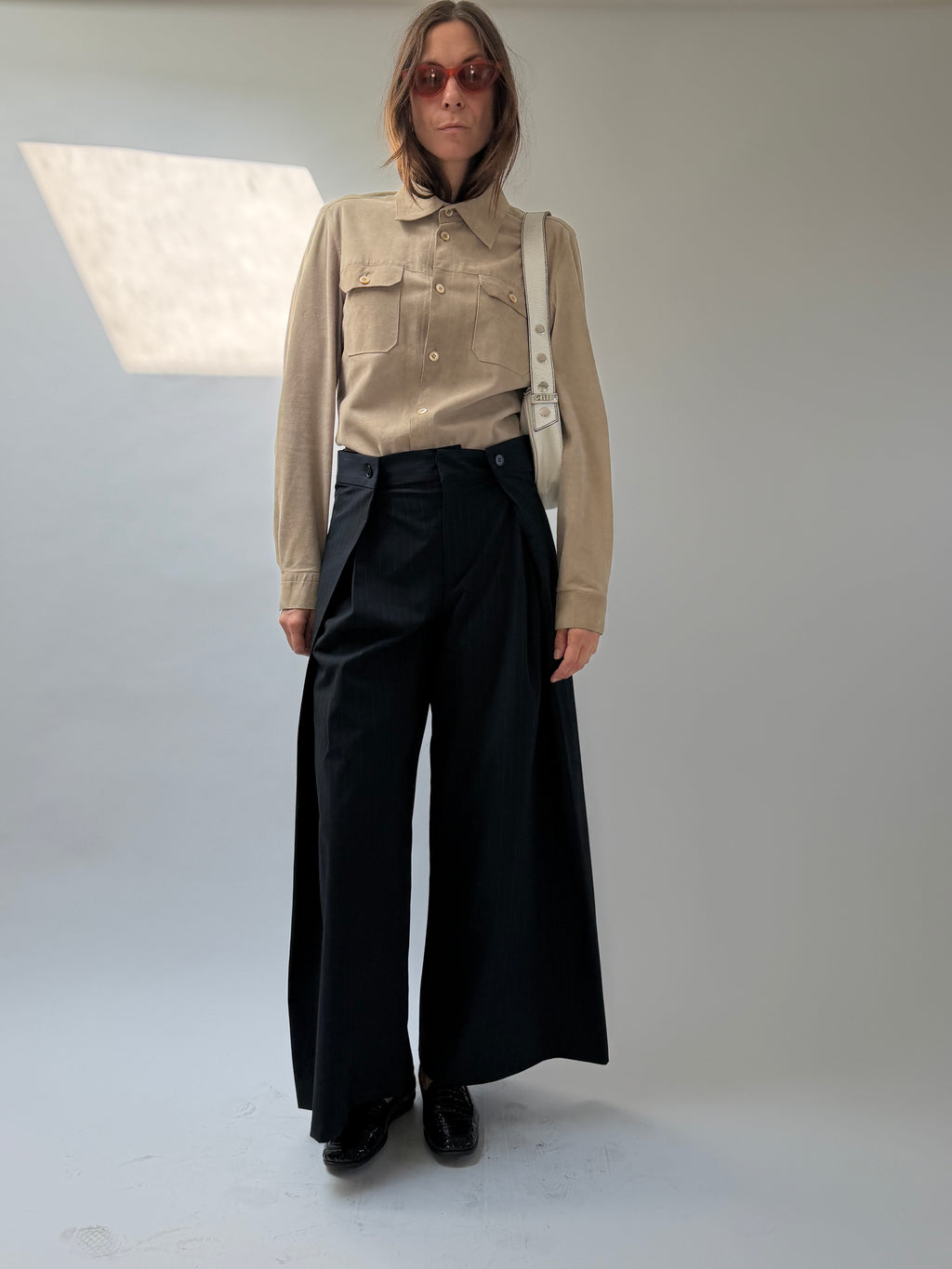 Prada Suede Leather Shirt