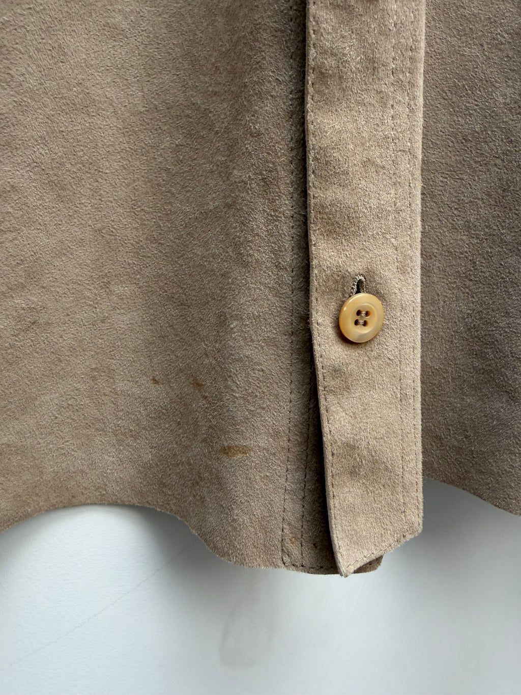 Prada Suede Leather Shirt