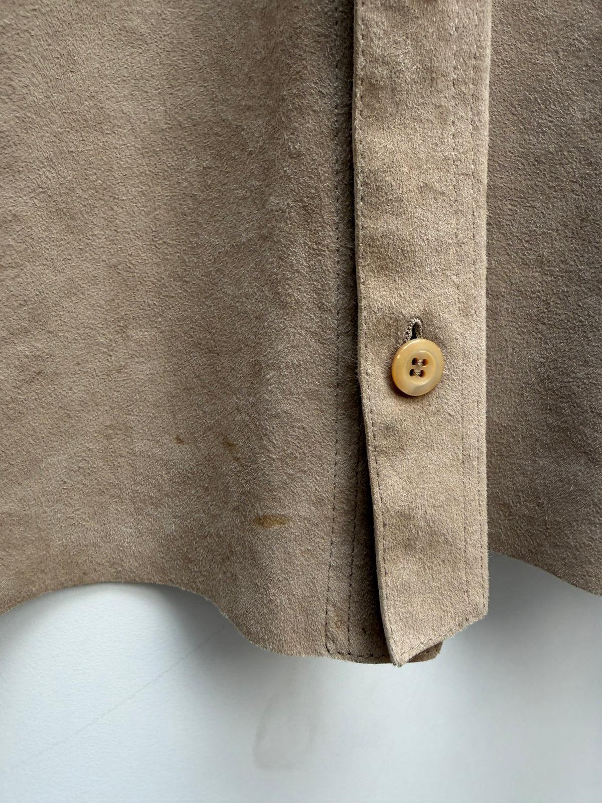 Prada Suede Leather Shirt