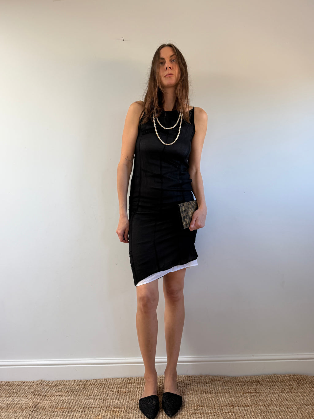 Viscose Black Dress