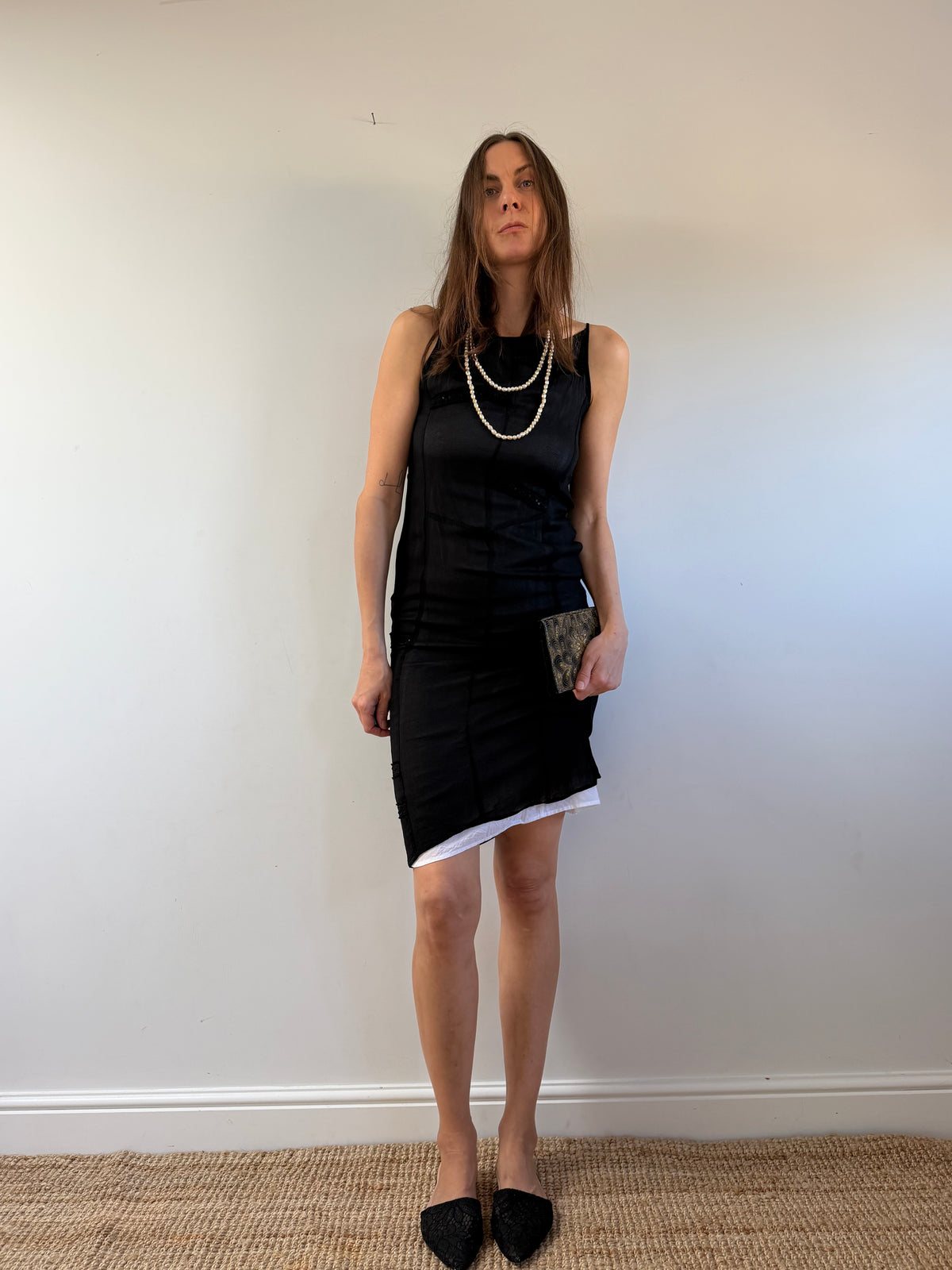Viscose Black Dress