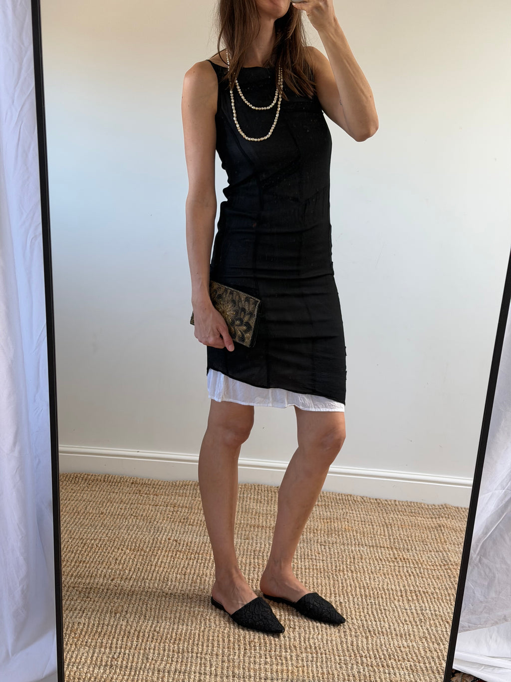 Viscose Black Dress