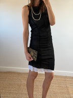 Viscose Black Dress
