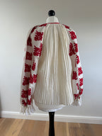 Antique Hungarian Embroidered Blouse