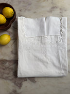 Antique white cotton nightgown