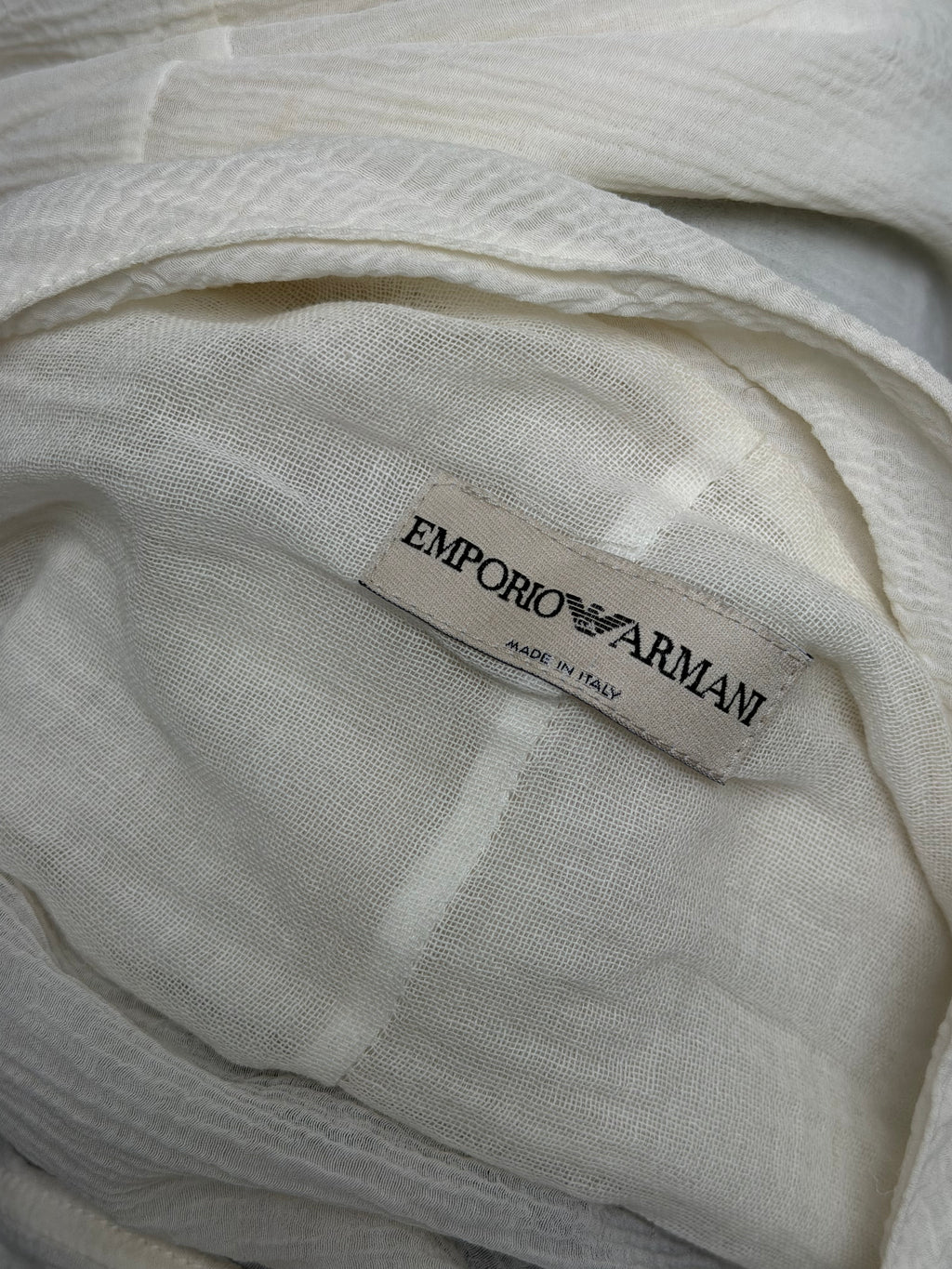 Emporio Armani Ruffle Collar Blouse