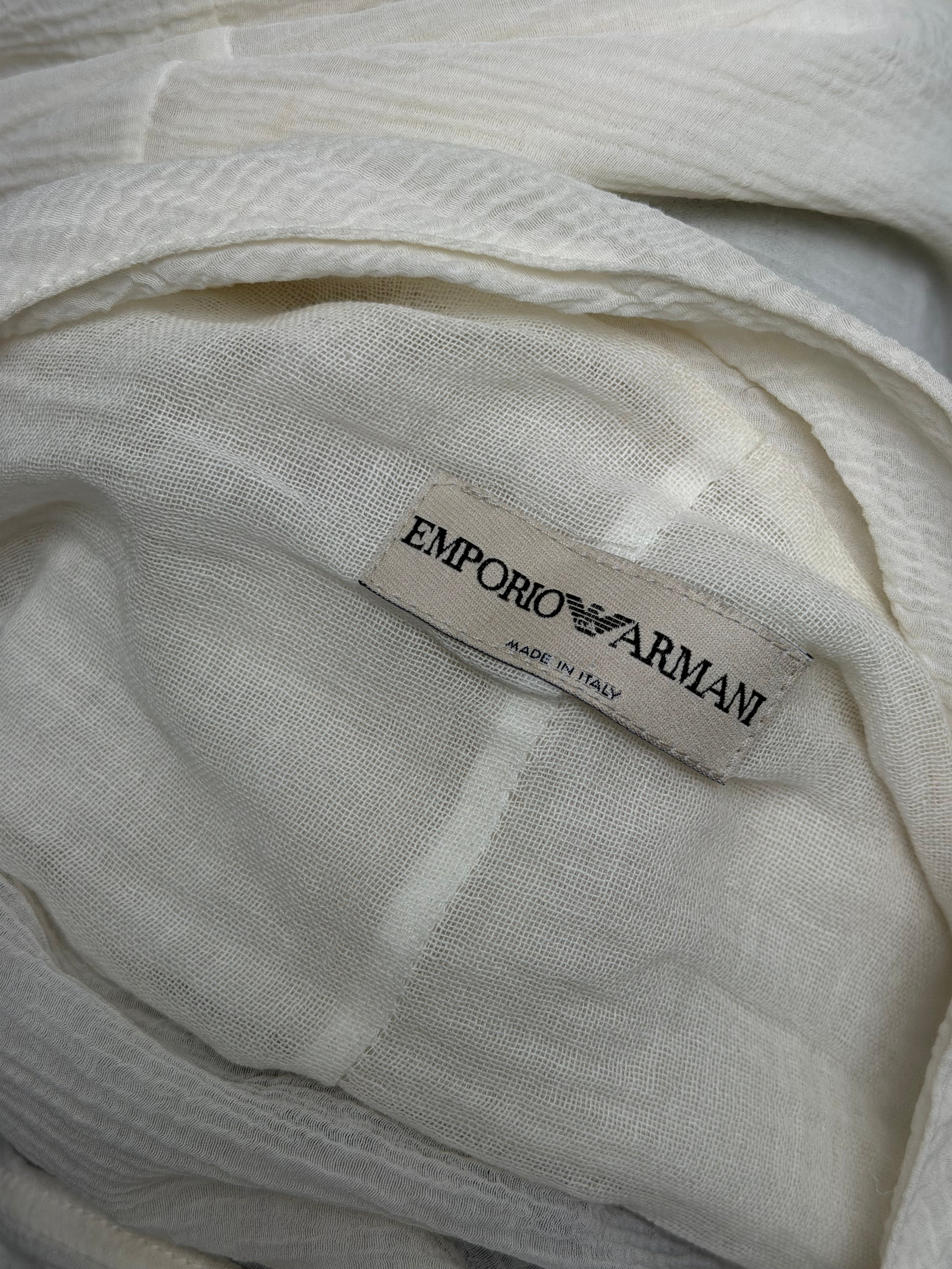 Emporio Armani Ruffle Collar Blouse