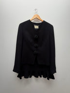 Vintage Black Skirt Suit