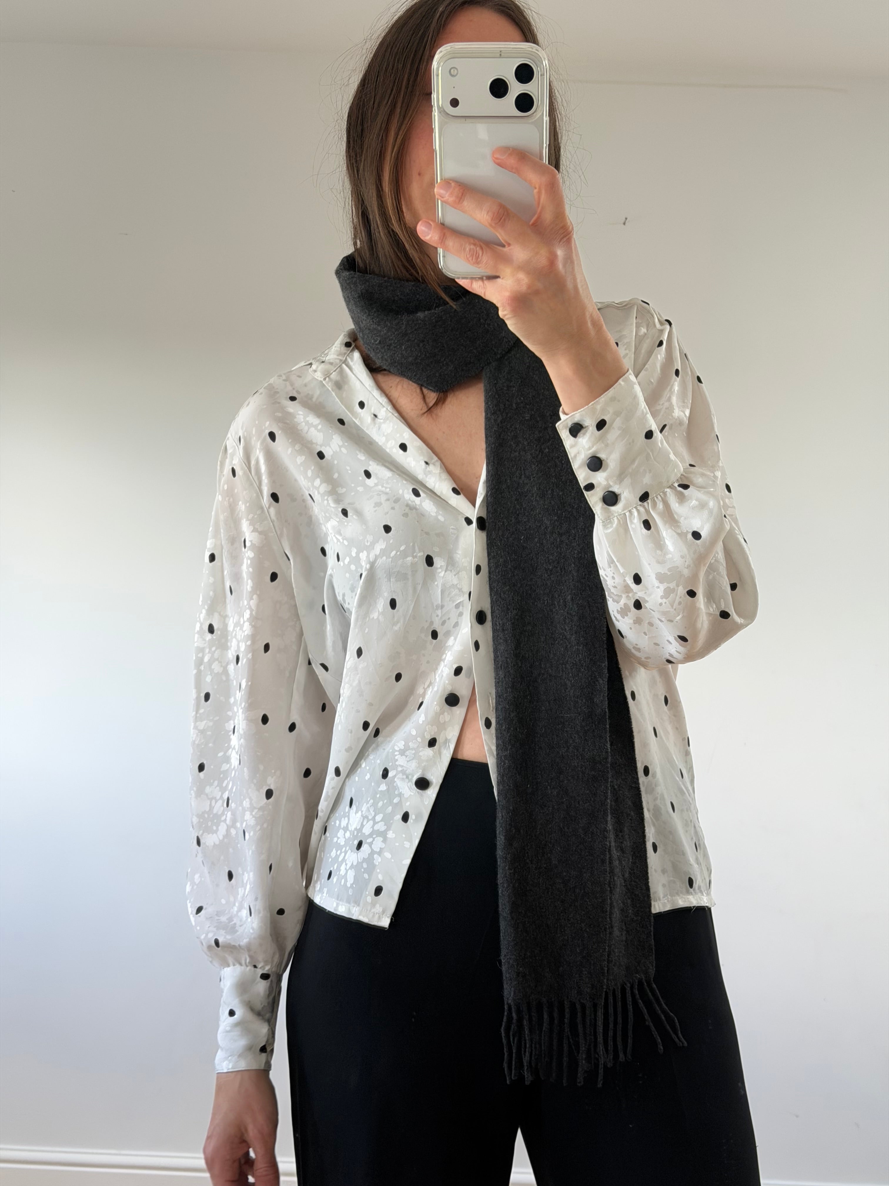 Louis Féraud Polka Blouse