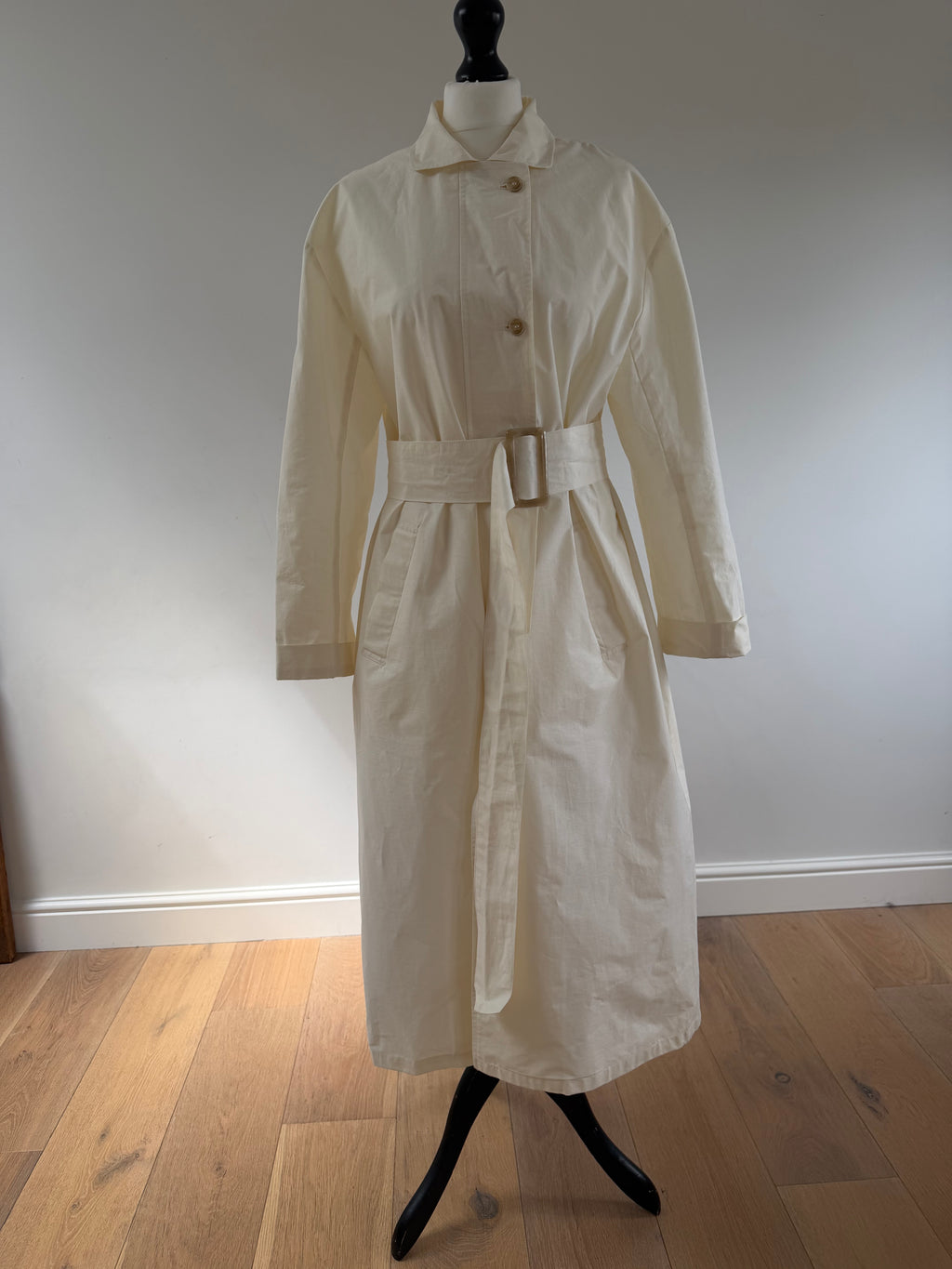 Cream Trench Coat
