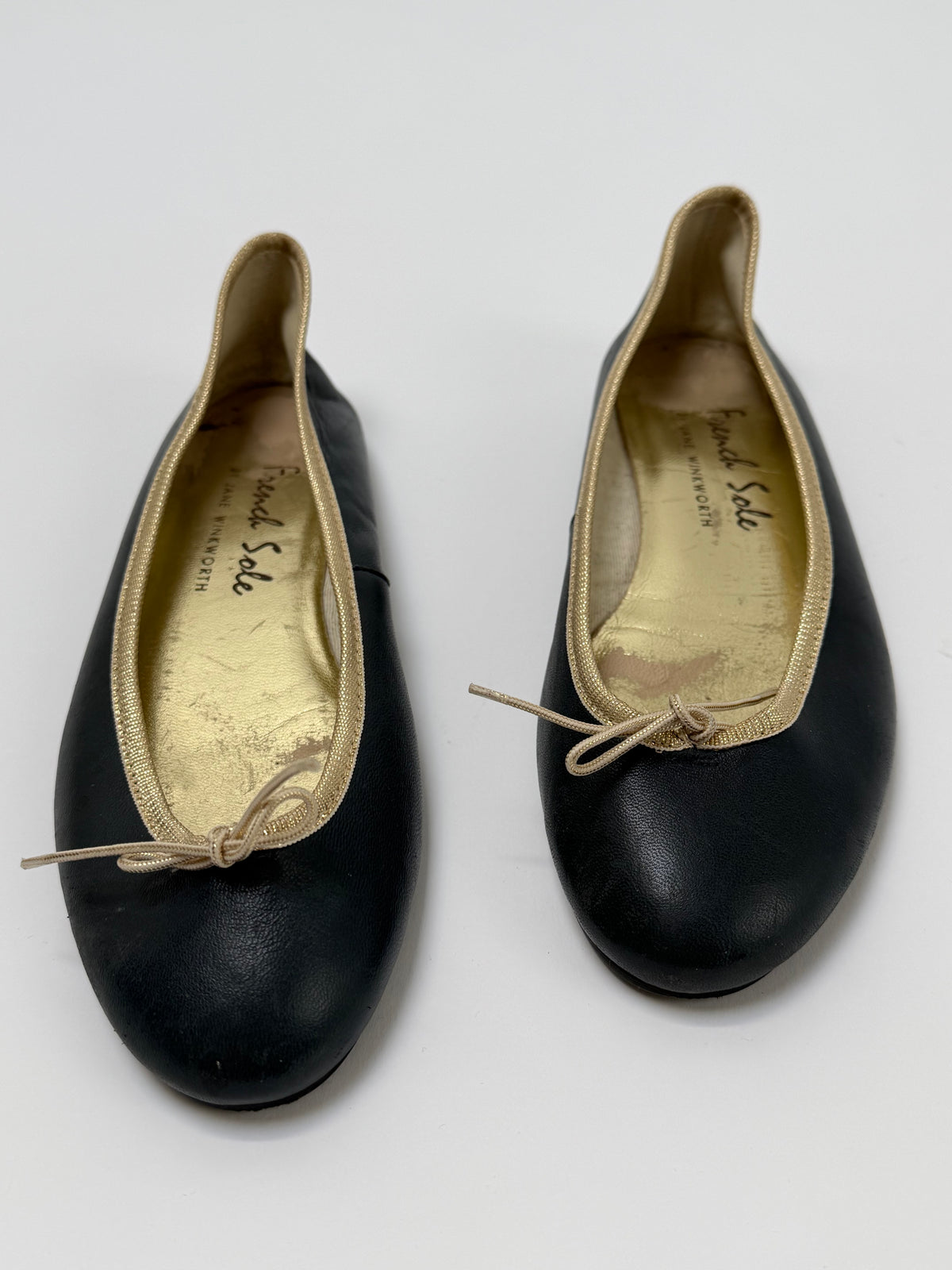 Leather Flat Ballerina
