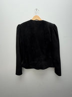 Black Suede Leather Jacket