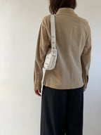 Prada Suede Leather Shirt