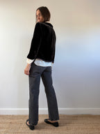 Jigsaw Silk Velvet Jacket