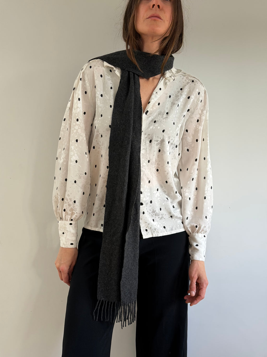 Louis Féraud Polka Blouse
