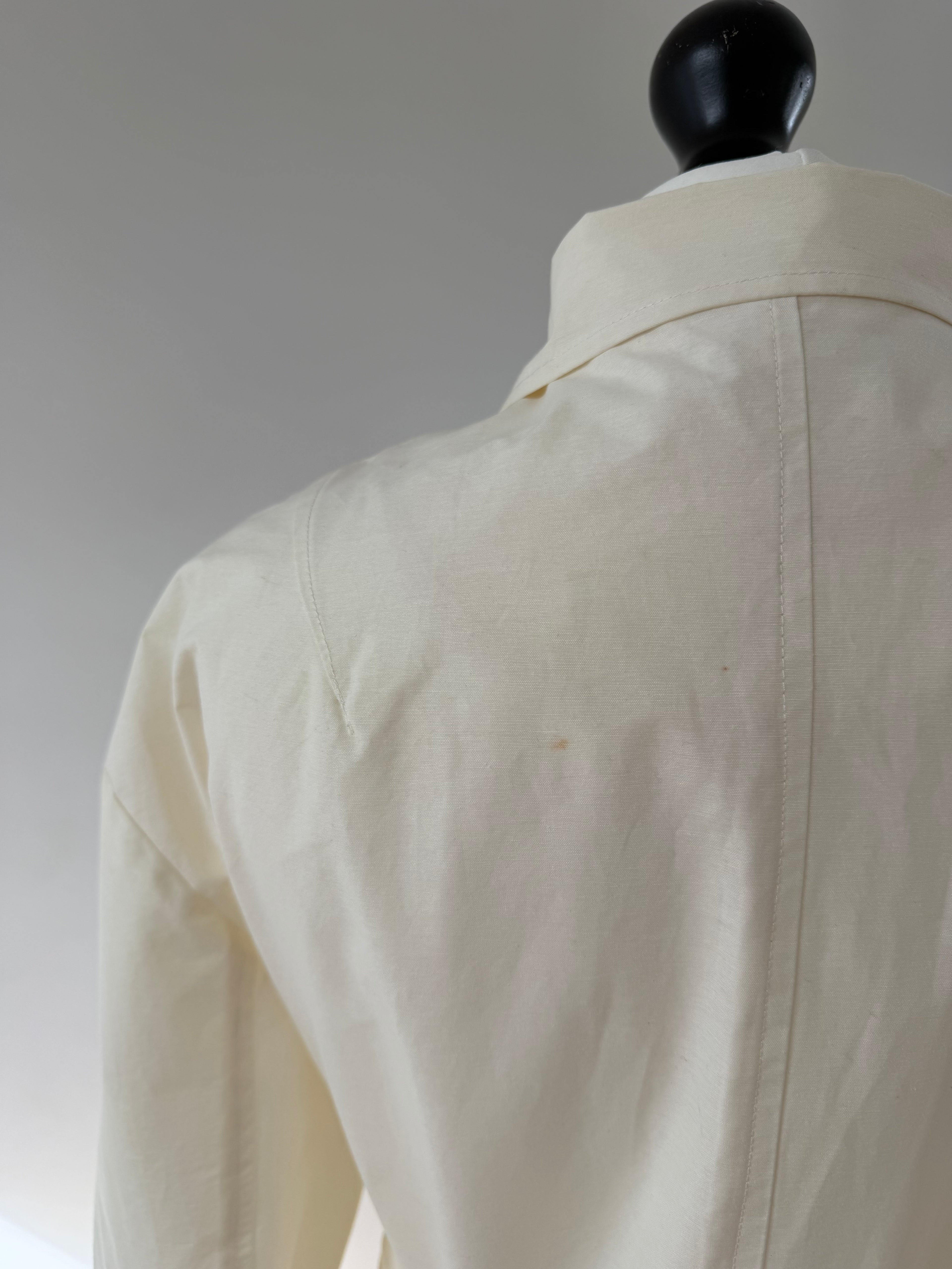 Cream Trench Coat