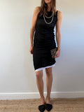 Viscose Black Dress