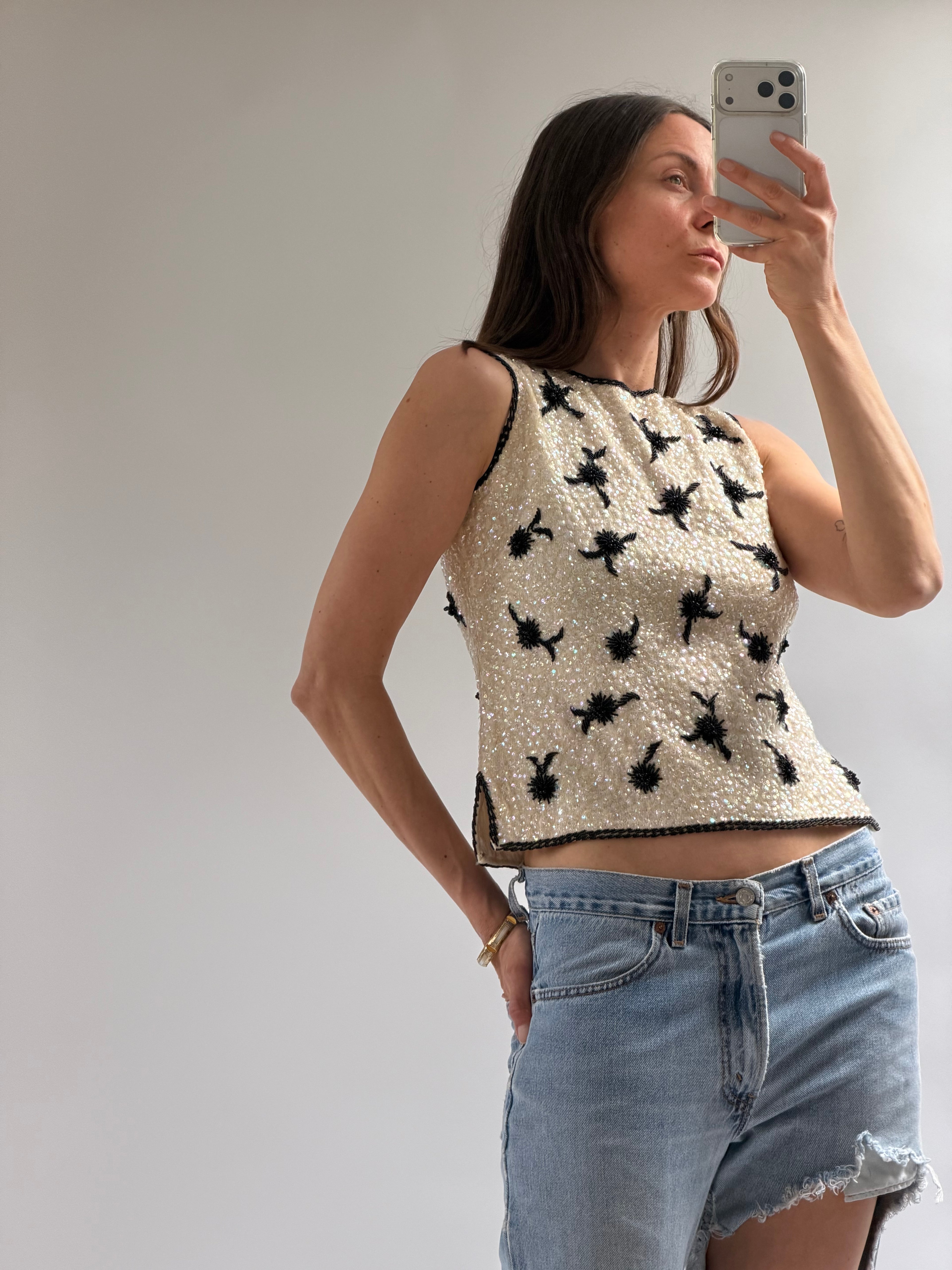 1960s Sequin Top