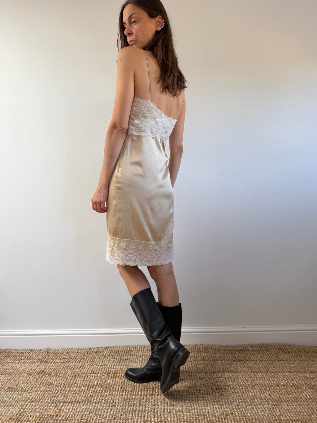 Hugo Boss Silk Lace Dress