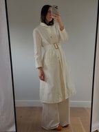 Cream Trench Coat