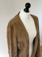 Suede Fringe Jacket