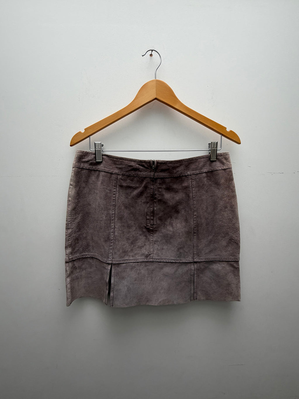 Suede Mini Skirt