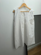 Antique white cotton nightgown