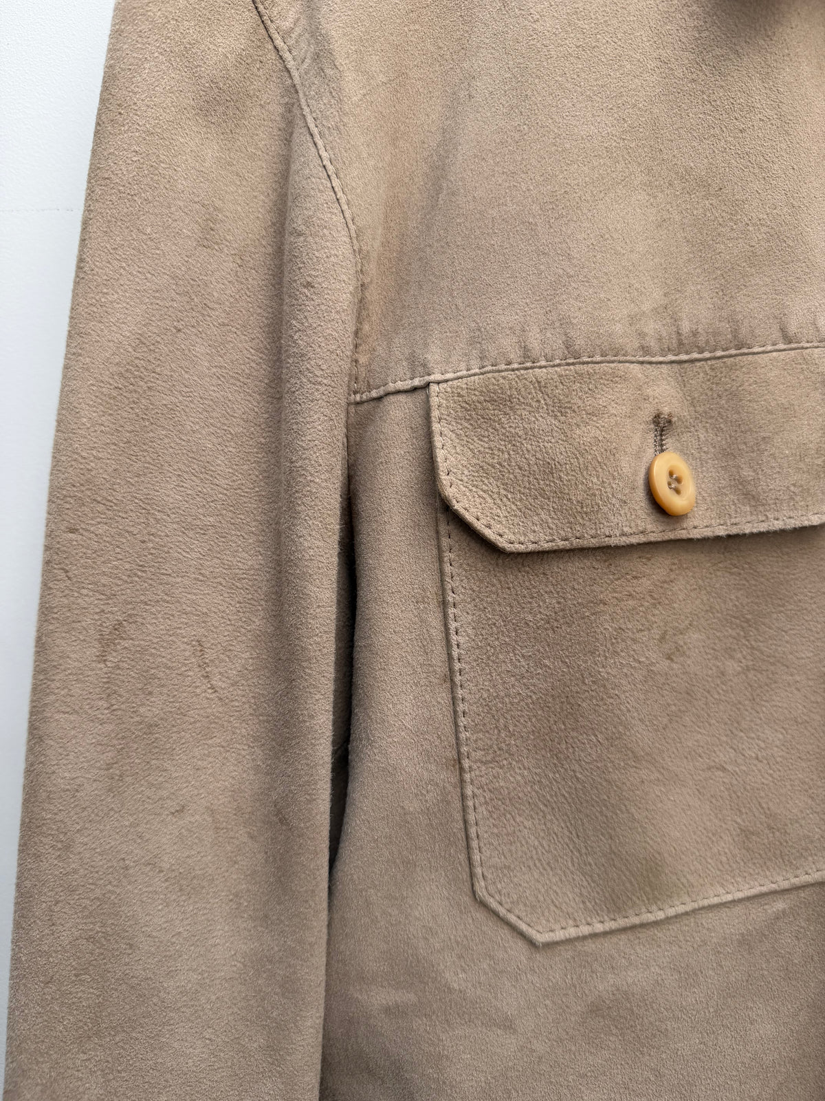 Prada Suede Leather Shirt