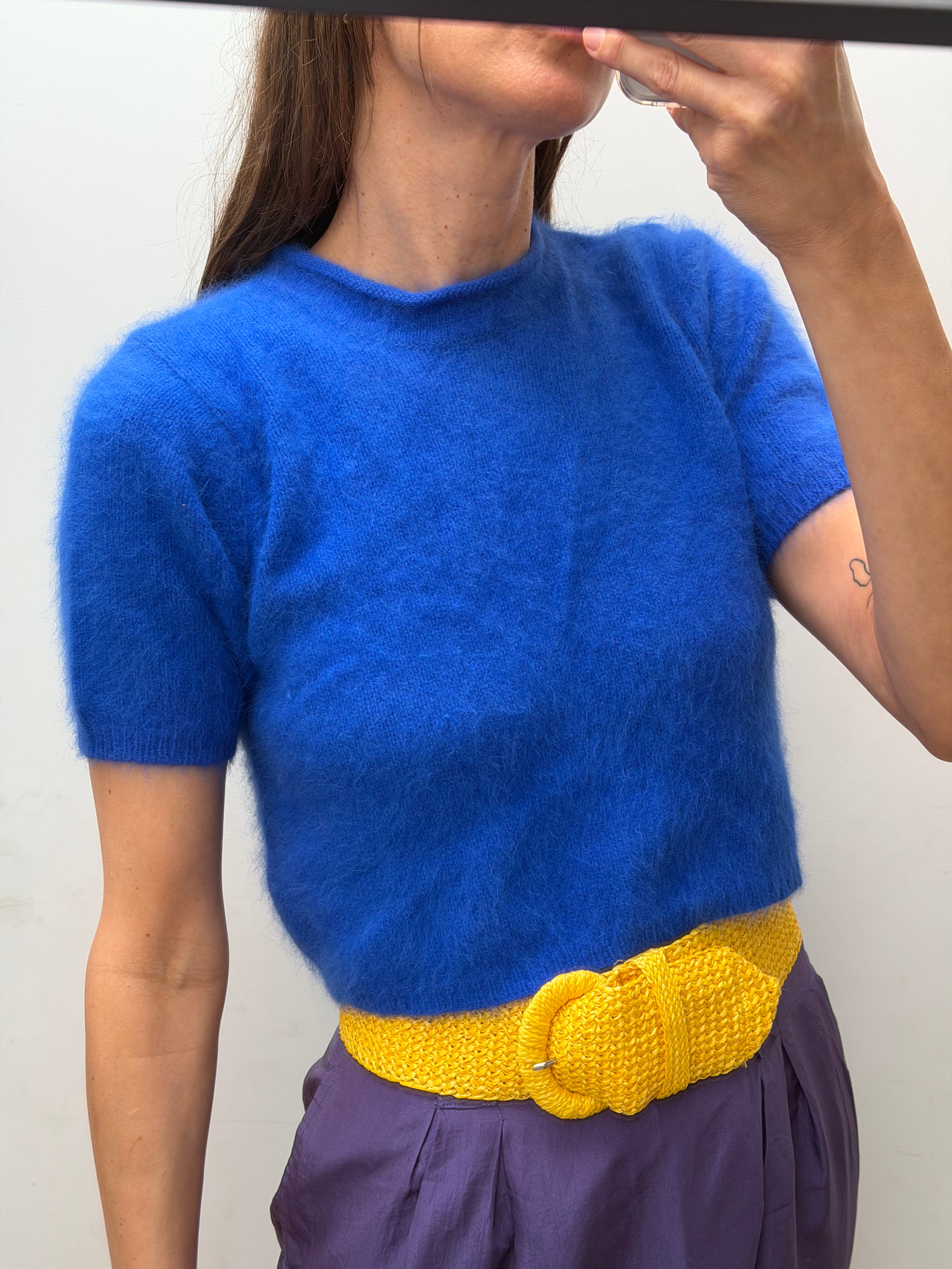 Angora Knit Jumper