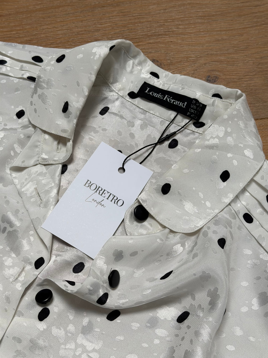 Louis Féraud Polka Blouse
