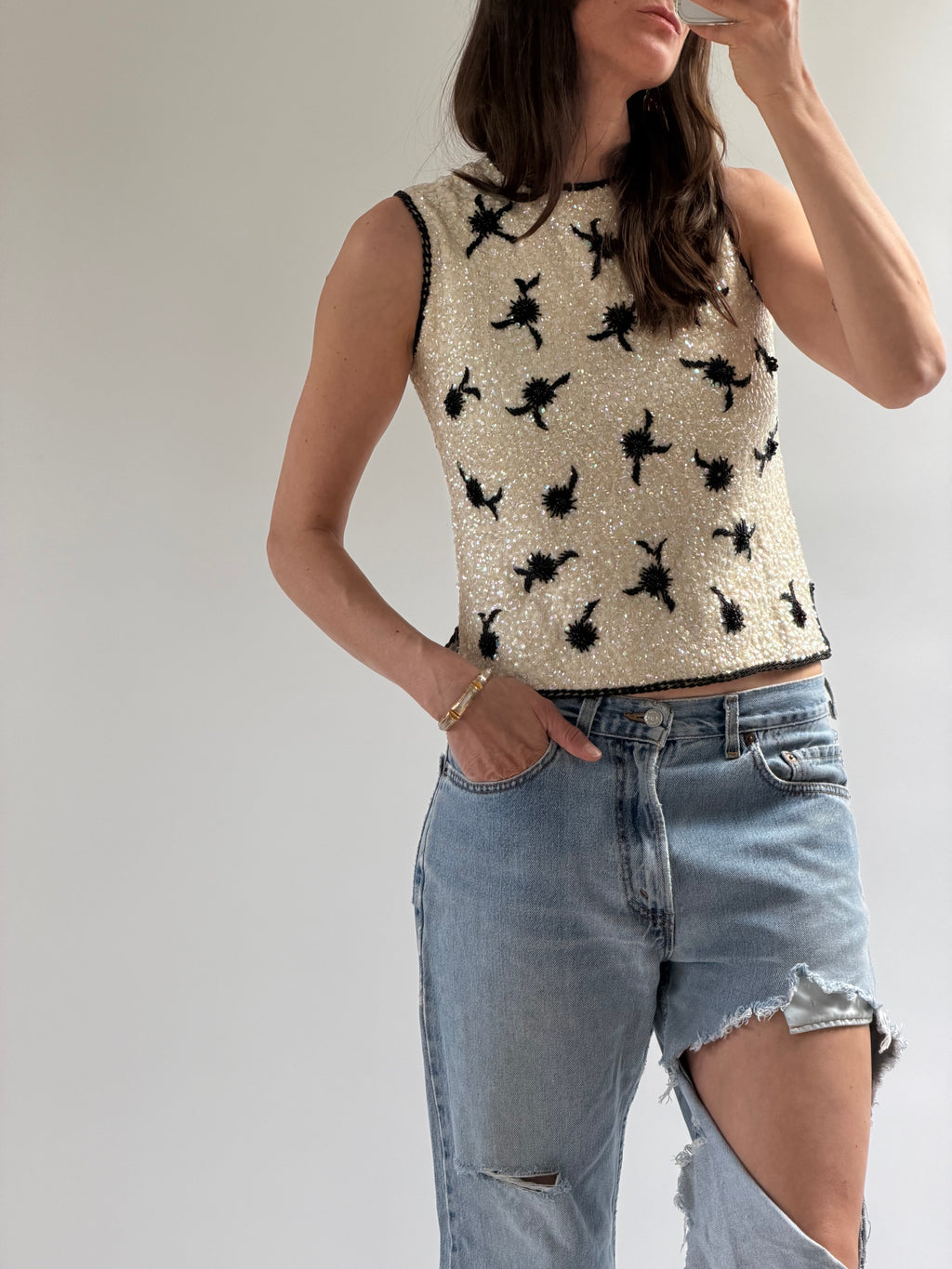 1960s Sequin Top